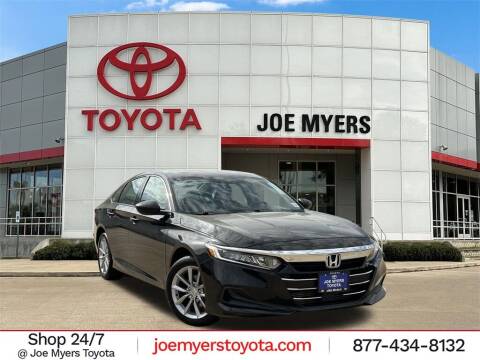 2021 Honda Accord for sale at Joe Myers Toyota PreOwned in Houston TX
