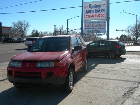 2004 Saturn Vue for sale at Springs Auto Sales in Colorado Springs CO