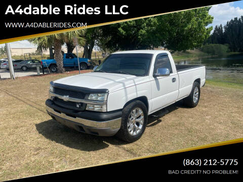 2004 Chevrolet Silverado 1500 for sale at A4dable Rides LLC in Haines City FL