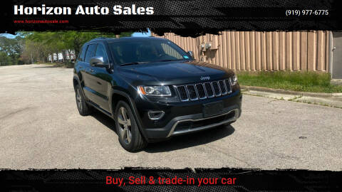 2014 Jeep Grand Cherokee for sale at Horizon Auto Sales in Raleigh NC