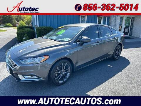 2018 Ford Fusion for sale at Autotec Auto Sales in Vineland NJ