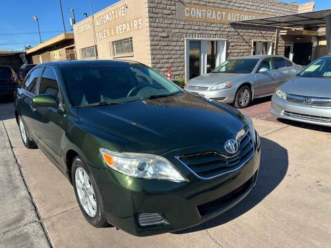 2011 Toyota Camry for sale at CONTRACT AUTOMOTIVE in Las Vegas NV