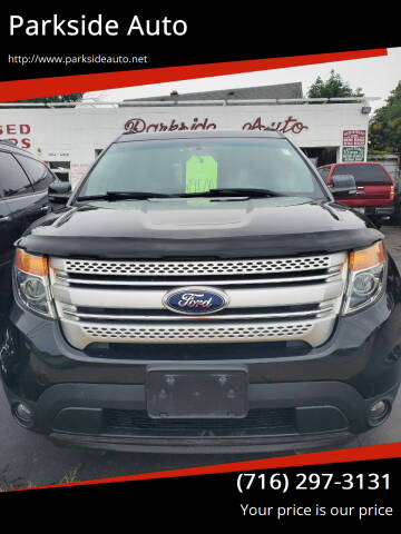 2015 Ford Explorer for sale at Parkside Auto in Niagara Falls NY