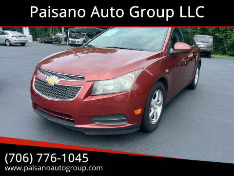 2012 Chevrolet Cruze for sale at Paisano Auto Group LLC in Cornelia GA