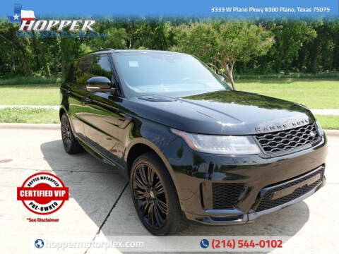 2020 Land Rover Range Rover Sport for sale at HOPPER MOTORPLEX in Plano TX