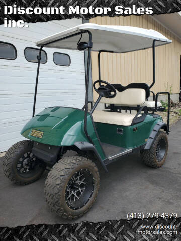 2003 E-Z-GO golf cart TXT electric for sale at Discount Motor Sales inc. in Ludlow MA