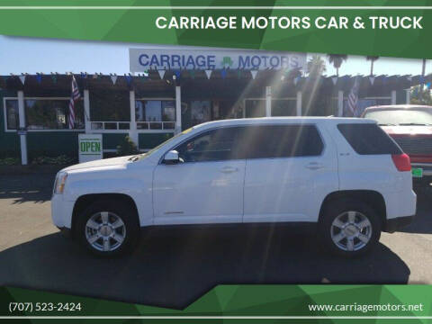 2010 GMC Terrain for sale at Carriage Motors Car & Truck in Santa Rosa CA