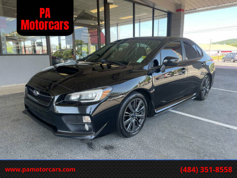 2015 Subaru WRX for sale at PA Motorcars in Reading PA