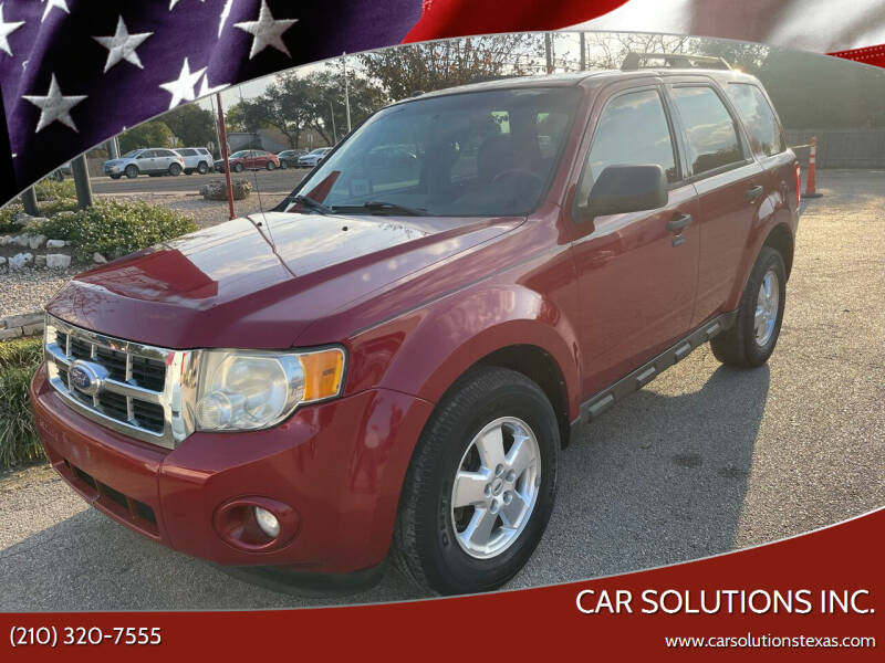 2011 Ford Escape for sale at Car Solutions Inc. in San Antonio TX