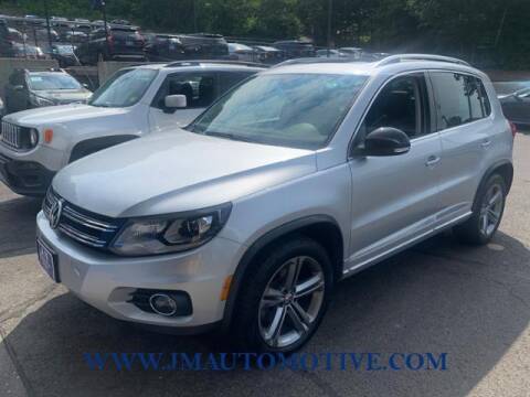 2017 Volkswagen Tiguan for sale at J & M Automotive in Naugatuck CT