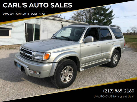 2000 Toyota 4Runner for sale at CARL'S AUTO SALES in Boody IL