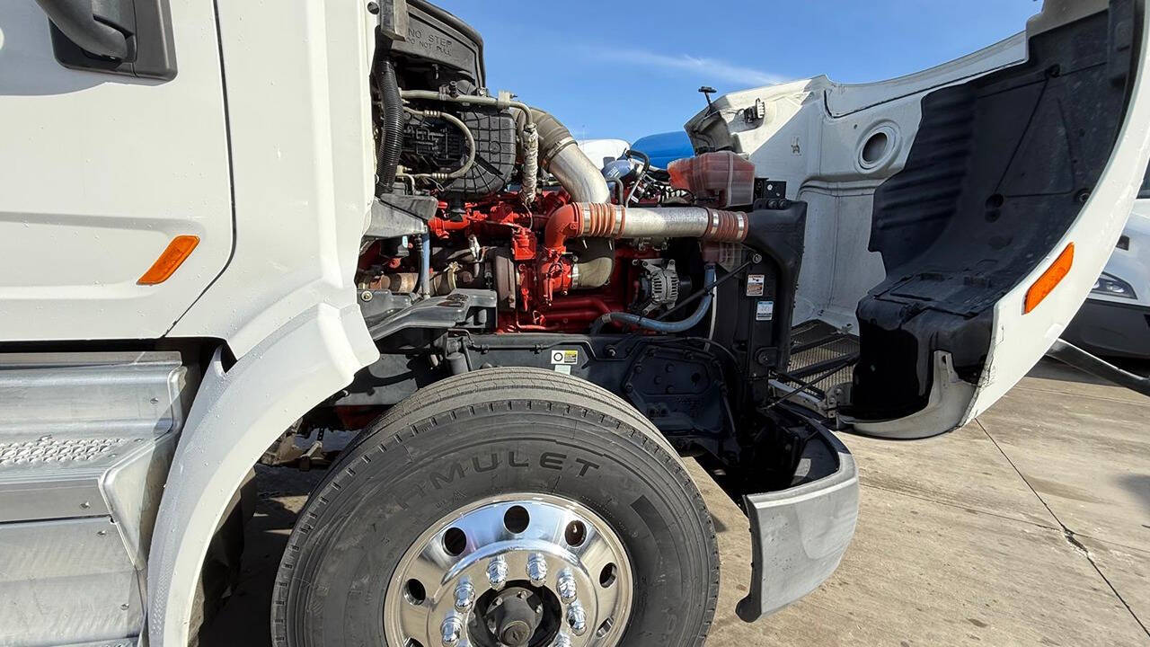 2018 PETERBILT 579 SUPER 10 DUMP TRUCK 18' NEW BODY for sale at KING TRUCK TRAILER SALES in Bakersfield, CA