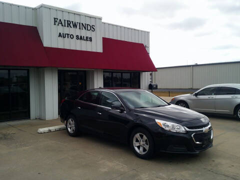 2014 Chevrolet Malibu for sale at Fairwinds Auto Sales in Dewitt AR