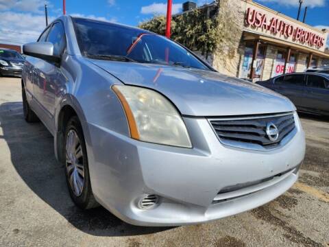 2010 Nissan Sentra for sale at USA Auto Brokers in Houston TX