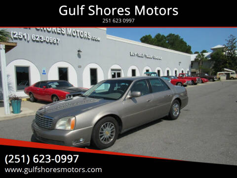 2002 Cadillac DeVille for sale at Gulf Shores Motors in Gulf Shores AL
