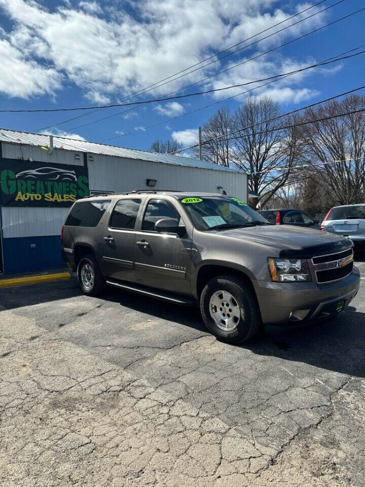 2012 Chevrolet Suburban for sale at GREATNESS AUTO SALES in Green Bay, WI