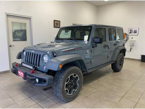 2015 Jeep Wrangler Unlimited for sale at DAN PORTER MOTORS in Dickinson ND