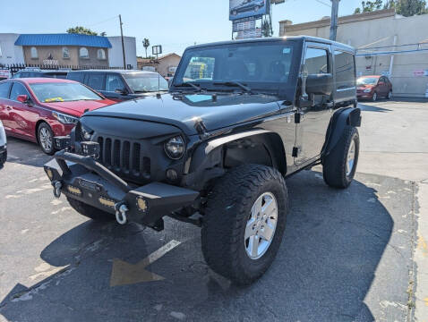 2011 Jeep Wrangler for sale at AA Auto Sales & Registration Inc in North Hollywood CA