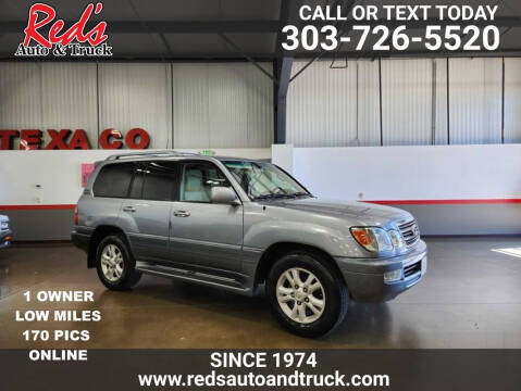 2005 Lexus LX 470 for sale at Red's Auto and Truck in Longmont CO