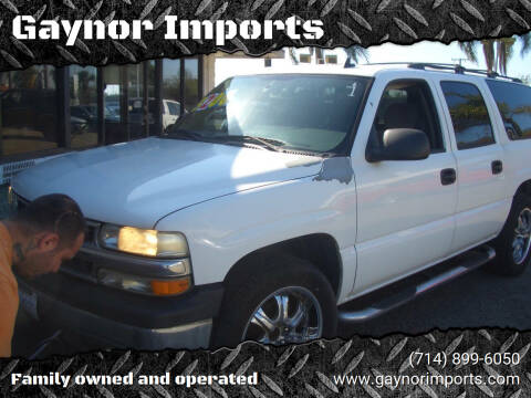 2006 Chevrolet Suburban for sale at Gaynor Imports in Stanton CA