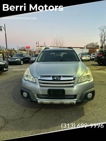 2013 Subaru Outback for sale at Berri Motors in Detroit MI