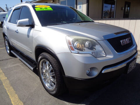 2010 GMC Acadia for sale at BBL Auto Sales in Yakima WA