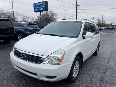 2012 Kia Sedona for sale at Brewster Used Cars in Anderson SC