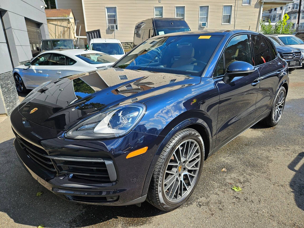 2019 Porsche Cayenne for sale at RENOS AUTO SALES LLC in Waterbury, CT