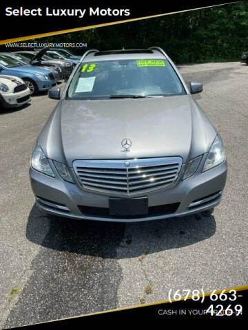 2013 Mercedes-Benz E-Class for sale at Select Luxury Motors in Cumming GA