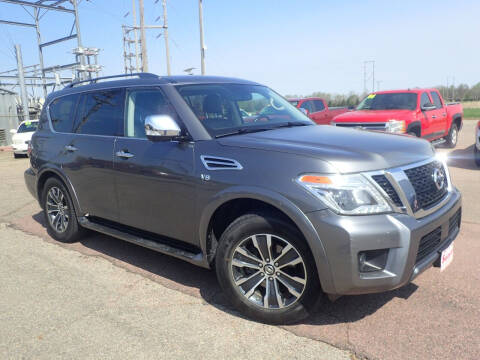 2020 Nissan Armada for sale at Salmon Automotive Inc. in Tracy MN