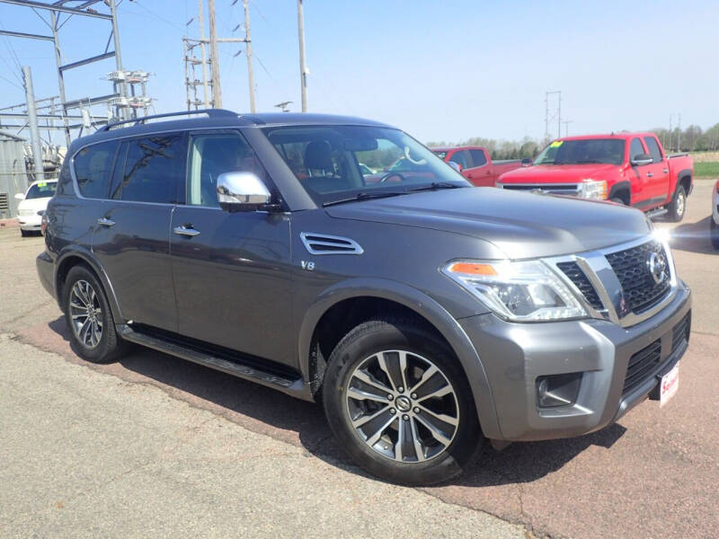 2020 Nissan Armada for sale at Salmon Automotive Inc. in Tracy MN