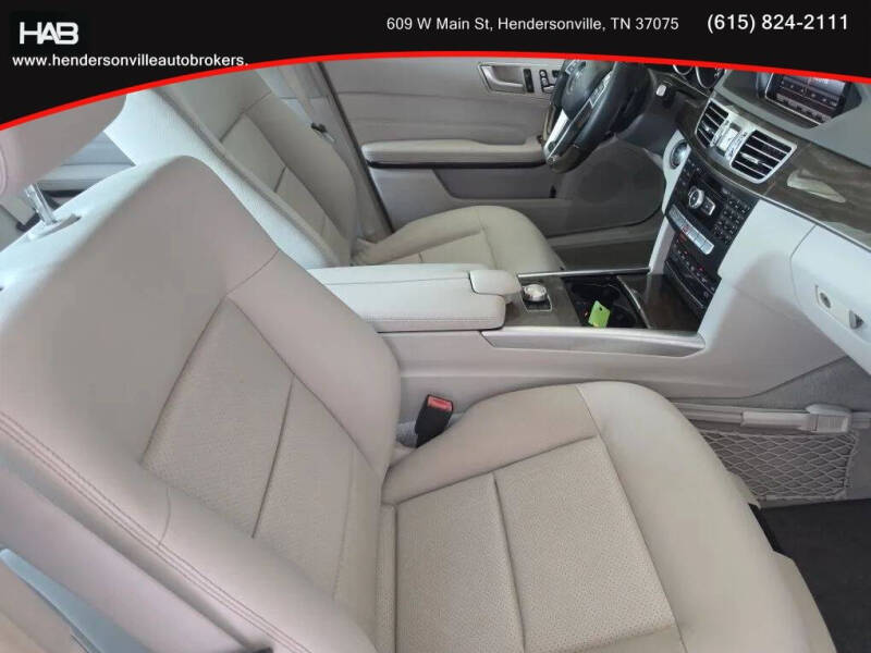 2014 Mercedes-Benz E-Class