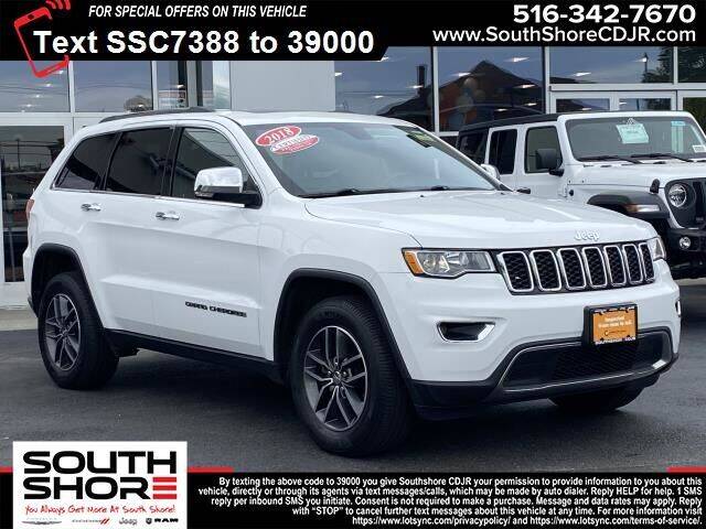 2018 Jeep Grand Cherokee for sale at South Shore Chrysler Dodge Jeep Ram in Inwood NY