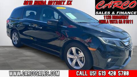 2019 Honda Odyssey for sale at CARCO SALES & FINANCE in Chula Vista CA
