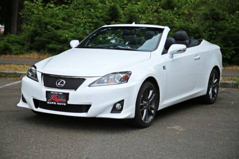 2015 Lexus IS 250C for sale at Expo Auto LLC in Tacoma WA