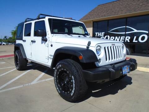 2015 Jeep Wrangler Unlimited for sale at Cornerlot.net in Bryan TX
