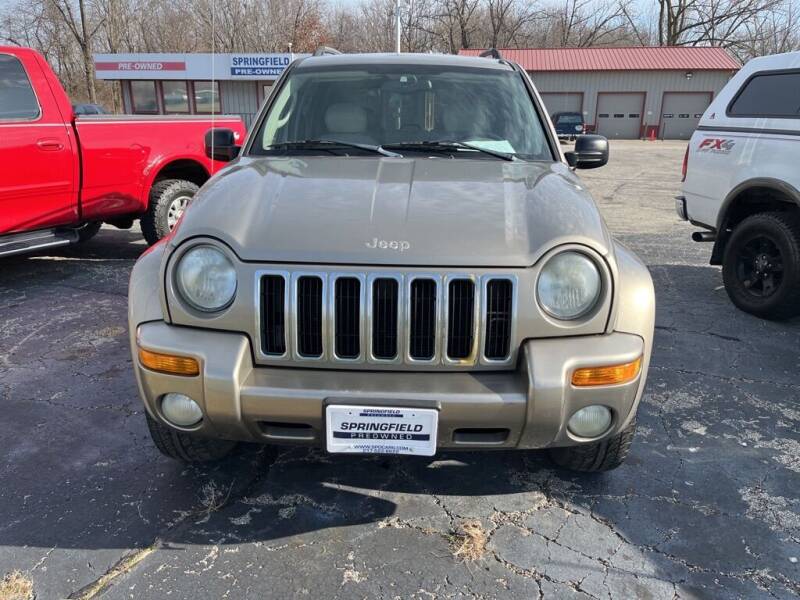 2003 Jeep Liberty for sale at SPRINGFIELD PRE-OWNED in Springfield IL