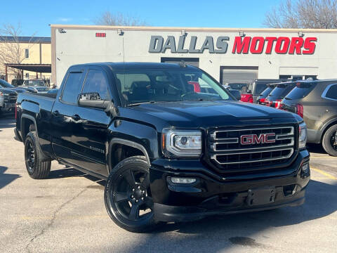 2018 GMC Sierra 1500 for sale at Dallas Motors in Garland TX