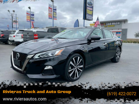 2021 Nissan Altima for sale at Rivieras Truck and Auto Group in Chula Vista CA