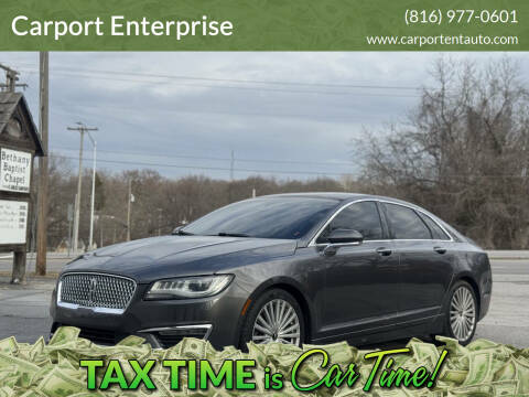 2017 Lincoln MKZ for sale at Carport Enterprise in Kansas City MO