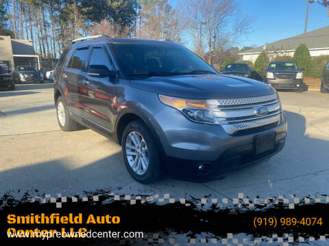 2013 Ford Explorer for sale at Smithfield Auto Center LLC in Smithfield NC