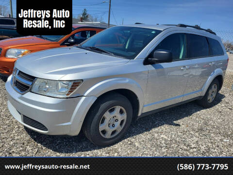 2010 Dodge Journey for sale at Jeffreys Auto Resale, Inc in Clinton Township MI