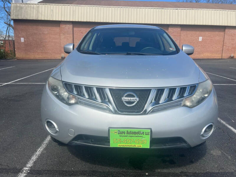 2010 Nissan Murano for sale at Euro Automotive LLC in Falls Church VA