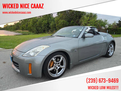 2006 Nissan 350Z for sale at WICKED NICE CAAAZ in Cape Coral FL