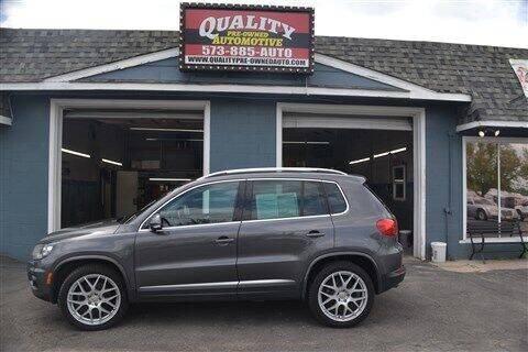 2016 Volkswagen Tiguan for sale at Quality Pre-Owned Automotive in Cuba MO