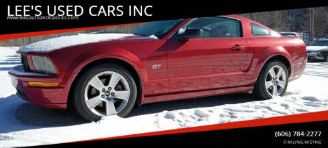 2007 Ford Mustang for sale at LEE'S USED CARS INC Morehead in Morehead KY