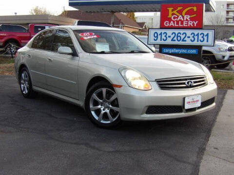 2005 Infiniti G35 for sale at KC Car Gallery in Kansas City KS