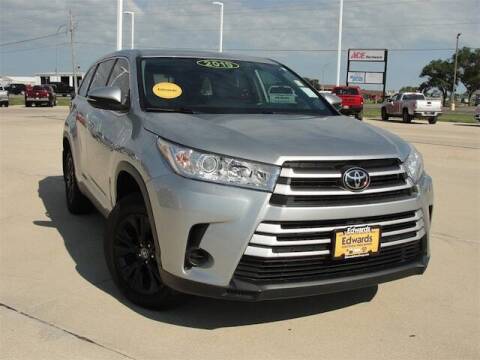 2019 Toyota Highlander for sale at Edwards Storm Lake in Storm Lake IA
