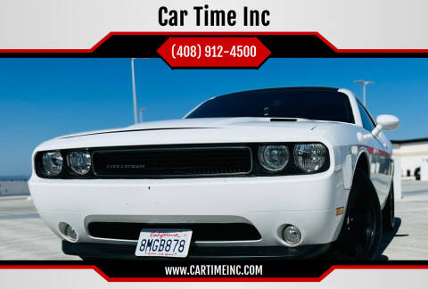 2012 Dodge Challenger for sale at Car Time Inc in San Jose CA