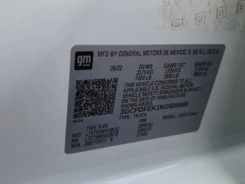 2022 Chevrolet Silverado 1500